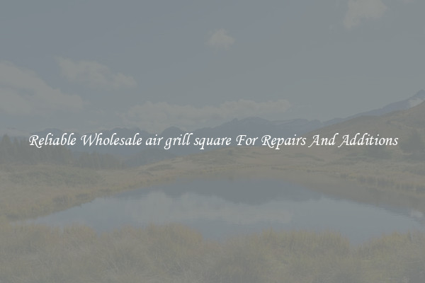 Reliable Wholesale air grill square For Repairs And Additions