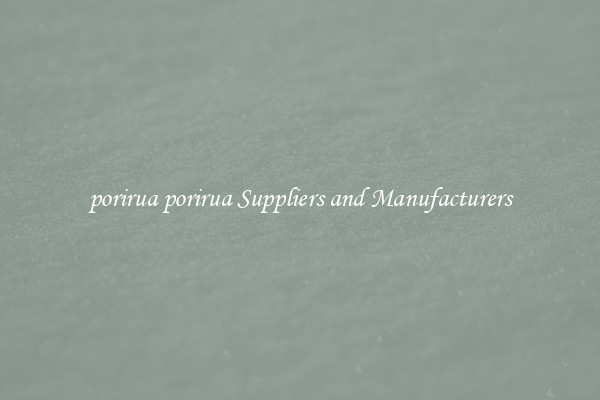 porirua porirua Suppliers and Manufacturers