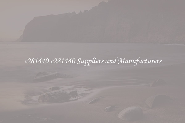 c281440 c281440 Suppliers and Manufacturers