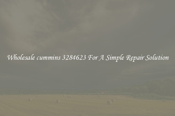 Wholesale cummins 3284623 For A Simple Repair Solution